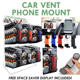 36 Bulk 36pc Cell Phone Vent Car Mount Display