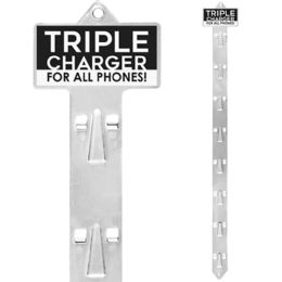 72 Bulk 8 Hook Clips 52cm With Hook And Label