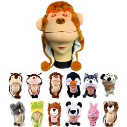 120 Bulk Animal Hats 12 Assorted Styles