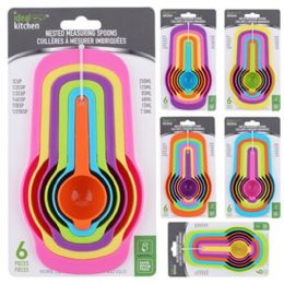 36 Bulk Ideal Kitchen Measuring Spoon Nested 6pk