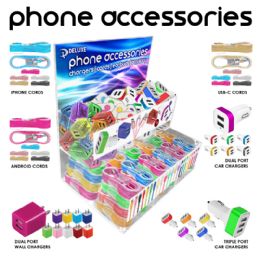 144 Bulk 144pc Cell Accessories Center Display