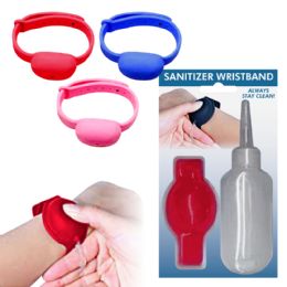 200 Bulk Wrist Band Sanitizer Dispenser - 3 Colors
