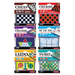 240 Bulk Magnetic Travel Games - 6 Assorted
