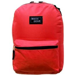 24 Bulk Maxx Gear Red Backpack