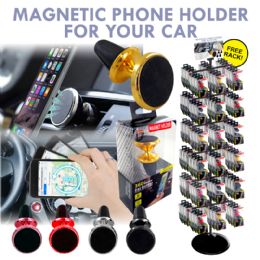 100 Bulk 100pc Magnetic 360 Car Phone Mount