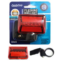 144 Bulk Bike Flashing Light 5 Led 5" X 6.7"