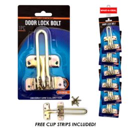 36 Bulk 36pcs Security Door Bolt Lock  With 3 Clip Strips