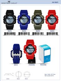 12 Bulk Digital Watch - 86691 assorted colors