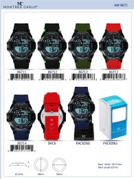 12 Bulk Digital Watch - 86715 assorted colors