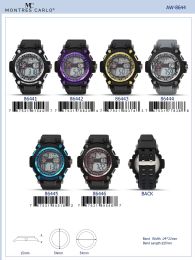 12 Bulk Digital Watch - 86441-B8 assorted colors