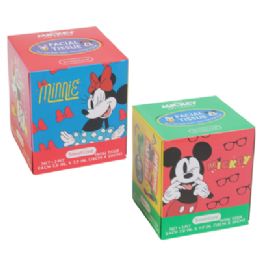 48 Bulk Facial Tissue 74ct Disney Mickey/minnie 2ply White Boxed