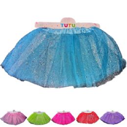24 Bulk Kid Tutu Blue Color