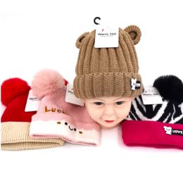 24 Bulk Kids' Winter Hats