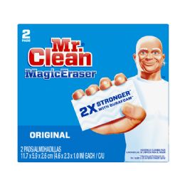 16 Bulk Mr. Clean Magic Eraser 2 Pads Extra Double