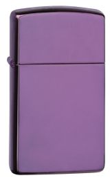 Bulk Zippo Lighter 1 Pk Slim High Purple Lighter