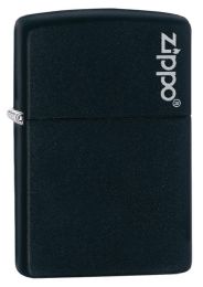 Bulk Zippo Lighter 1 Pk Black Matte Color Image 218 zl