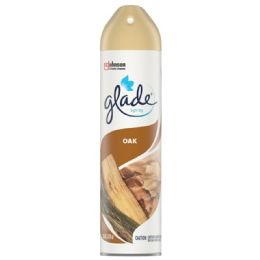 6 Bulk Glade Air Freshner Spray 7.6 Oz Oak