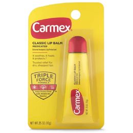 144 Bulk Carmex Lip Balm Tube 1 Ct Original Blister