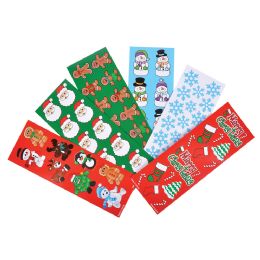 2400 Bulk 100pc Holiday Sticker Assortment