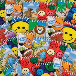 864 Bulk Spiral Notebook Assortment 3.5" (72pcs/bag)