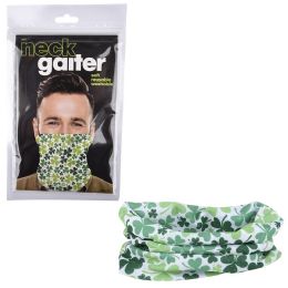 144 Bulk St.patrick's Neck Gaiter 10"x18"