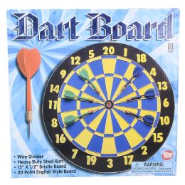 12 Bulk 15'' Wooden Dart Game