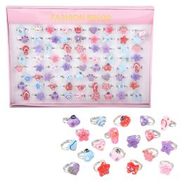 864 Bulk Glitter Ring 0.5" (72pcs/unit)