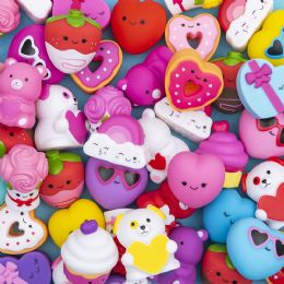 500 Bulk 2" Valentine Character Assortment(50pcs/unit)