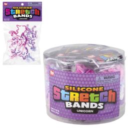 288 Bulk Unicorn Silicone Stretch Bands