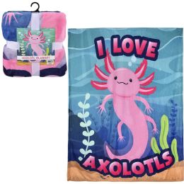 20 Bulk 50 X 60" Axolotl Blanket