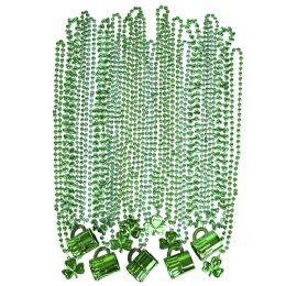 432 Bulk St.patrick's Day Bead Assortment 33" 72ct