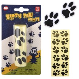 288 Bulk Cat Paw Print Stickers