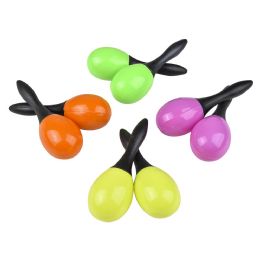 240 Bulk Two Tone Maraca 5.25in Asmt