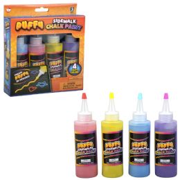 24 Bulk Liquid Sidewalk Chalk Paint 4oz 4ct