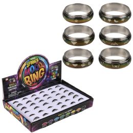 720 Bulk Classic Icons Spinner Mood Rings