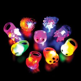 288 Bulk 1" LighT-Up Ring Asst 48pcs/unit
