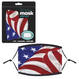 144 Bulk Patriotic Face Mask Adult Size
