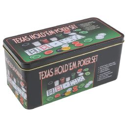 10 Bulk Texas Holdem Poker Set