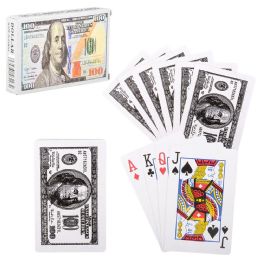 120 Bulk $100 Bill Playing Cards