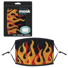 144 Bulk Flame Face Mask Adult Size