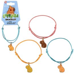 288 Bulk Capybara Cord Bracelet