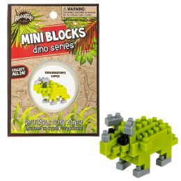 60 Bulk Mini Blocks Triceratops