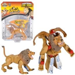 48 Bulk Lion Robot Action Figure