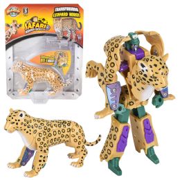 48 Bulk Leopard Robot Action Figure