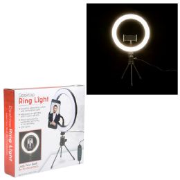 24 Bulk 8" Ring Light Desktop Streamer Set