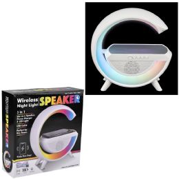 12 Bulk Wireless Charging Night Light Speaker