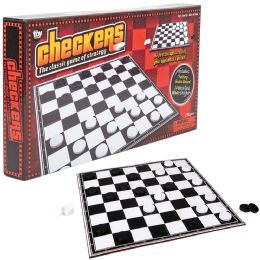 24 Bulk 14" Checkers Set