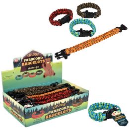 432 Bulk Explorer Paracord Bracelet 7.5"