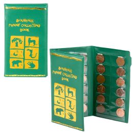 120 Bulk Zoo Souvenir Penny Holder Book