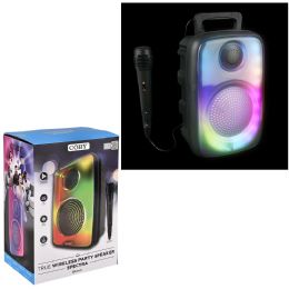 4 Bulk Spectra True Wireless Party Speaker With Microphone